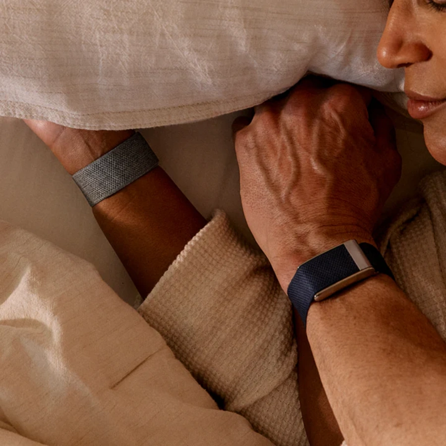 Ремінець WHOOP SuperKnit Luxe Band | Midnight with Titanium для WHOOP MG (810114362556)
