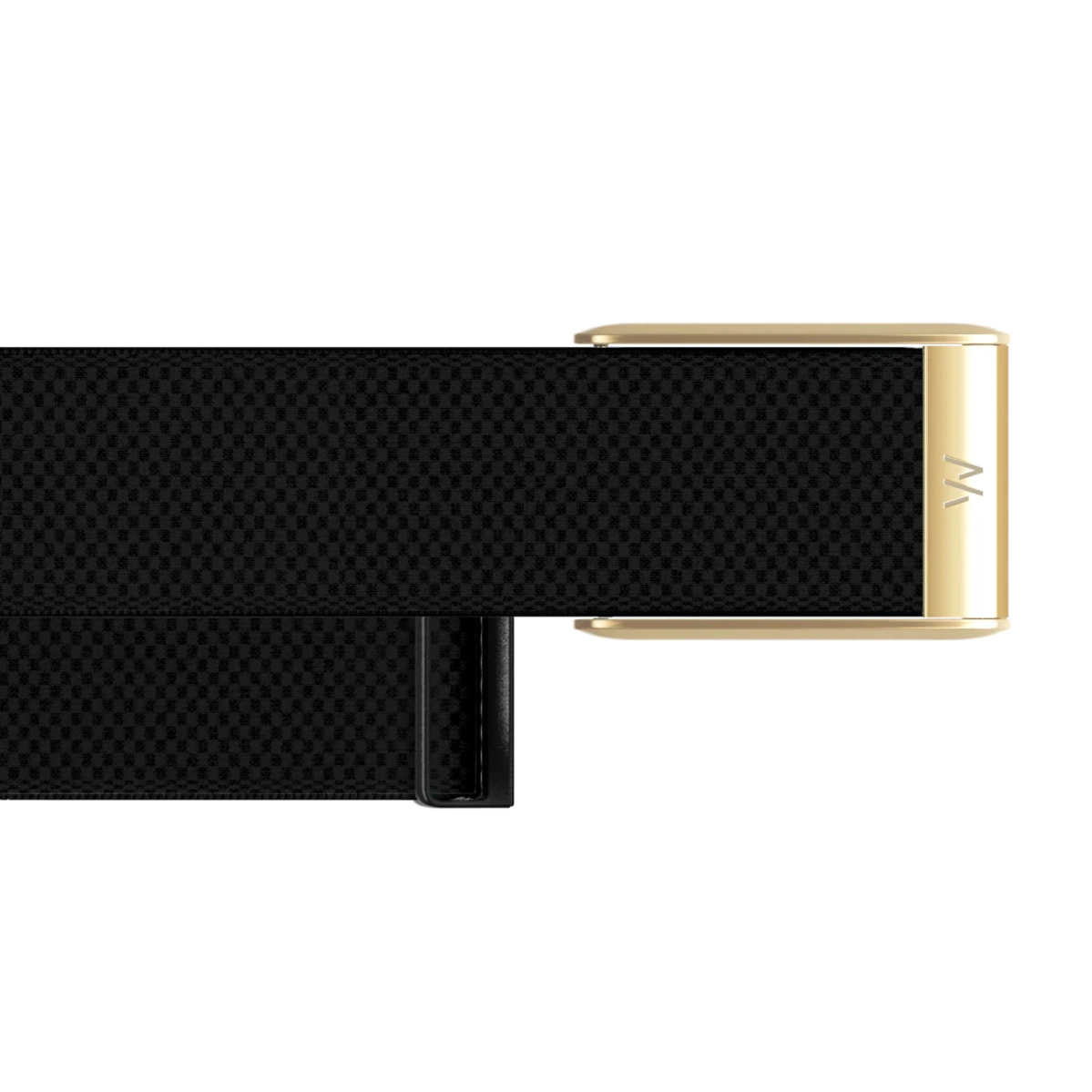Ремінець WHOOP SuperKnit Luxe Band | Obsidian with Gold для WHOOP 5.0 (810114362723)