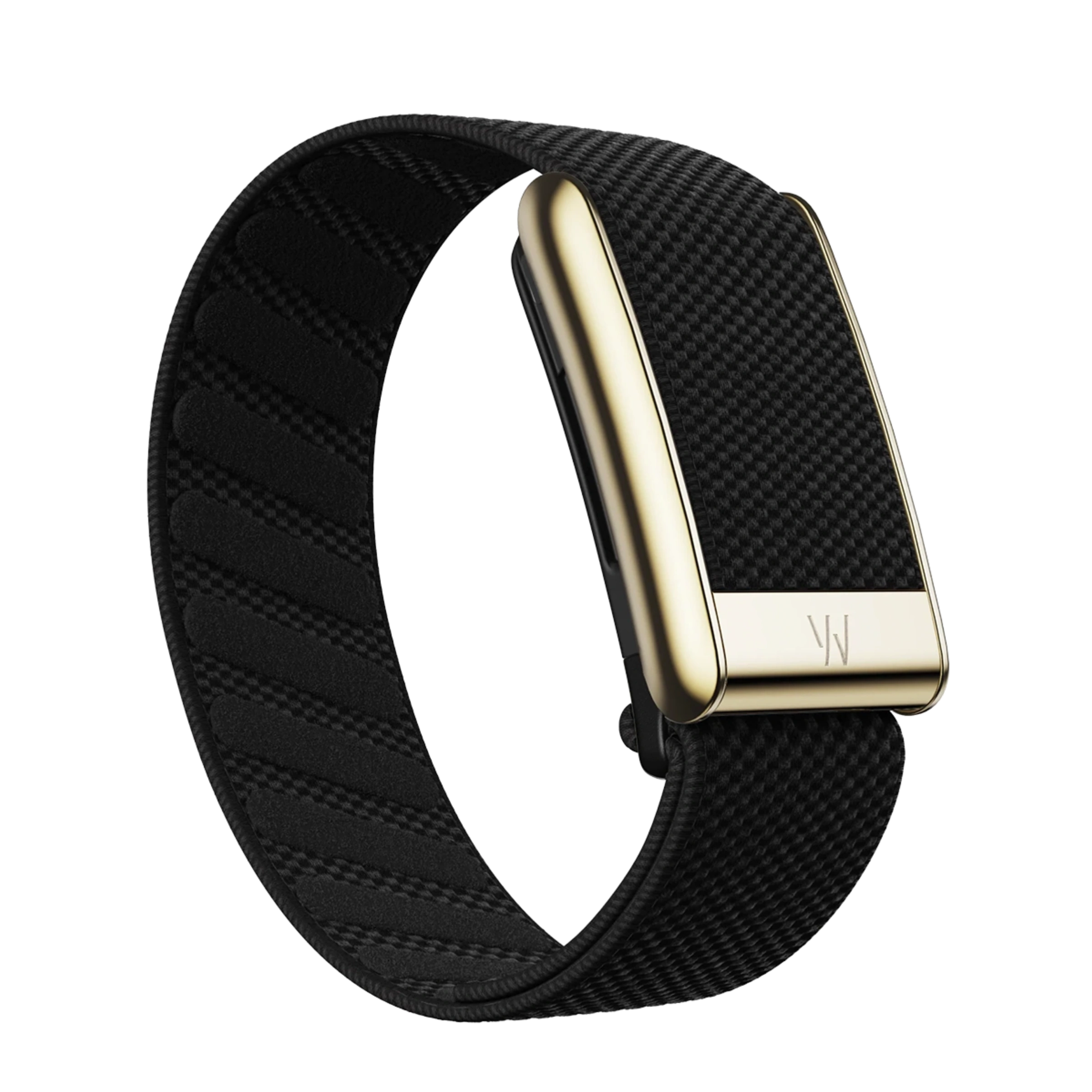 Ремінець WHOOP SuperKnit Luxe Band | Obsidian with Gold для WHOOP 5.0 (810114362723)