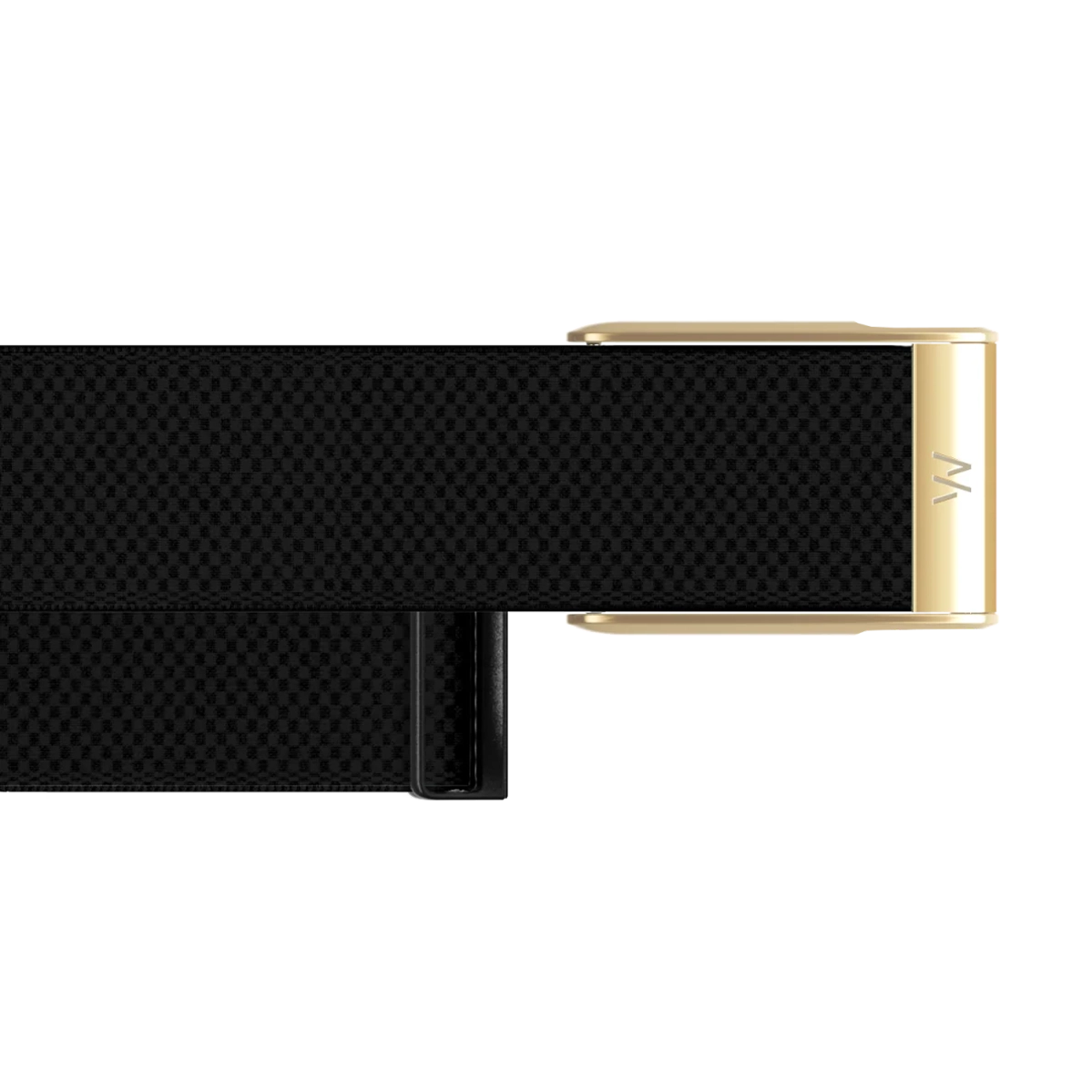Ремінець WHOOP SuperKnit Luxe Band | Obsidian with Gold для WHOOP MG (810114362549)