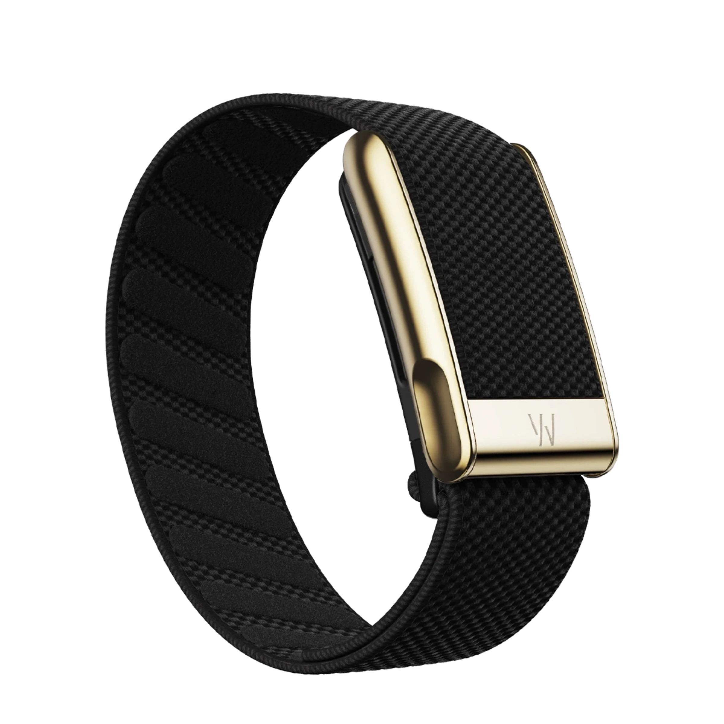 Ремінець WHOOP SuperKnit Luxe Band | Obsidian with Gold для WHOOP MG (810114362549)