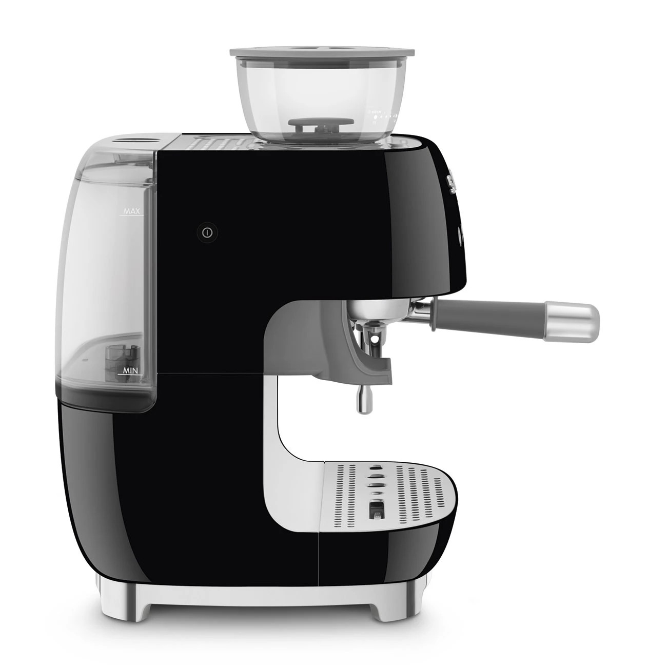 Рожковая кофеварка эспрессо SMEG Manual Coffee Machine with grinder - Black (EGF03BLEU)