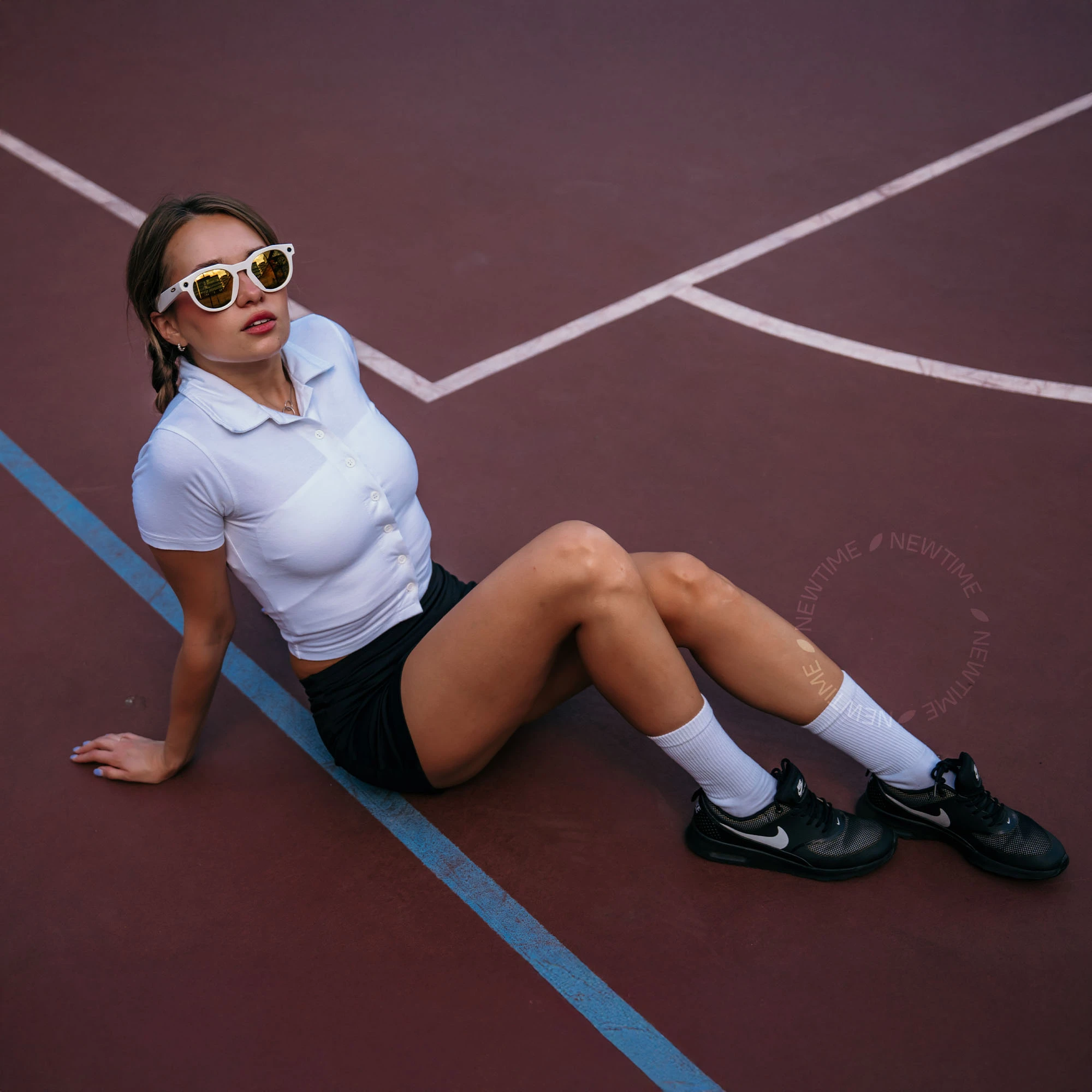 Смарт-окуляри Oakley | Meta HSTN Limited Edition - Desert 24K Prizm Polar (OW8002‑0151)