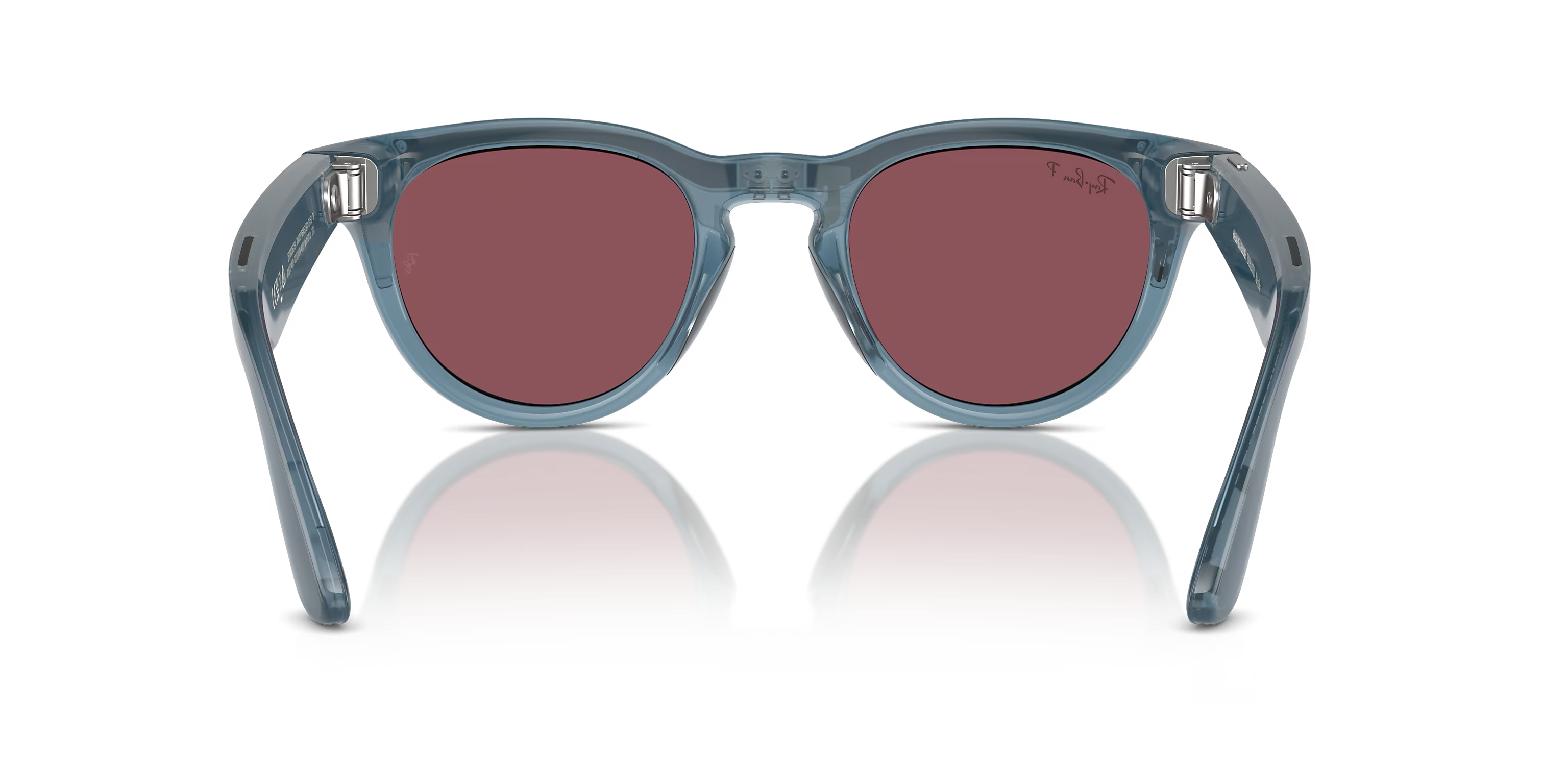 Смарт-очки Ray-Ban | Meta Headliner Standard - Shiny Jeans / Dusty Red (RW4009 66985Q 50-23)
