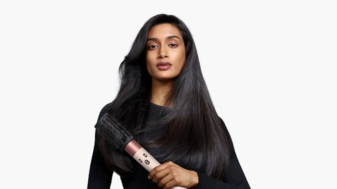 Стайлер для кучерявого волосся Dyson Airwrap i.d. Multi-Styler and Dryer Curly+Coily - Ceramic Pink/Rose Gold (601926-01) EU