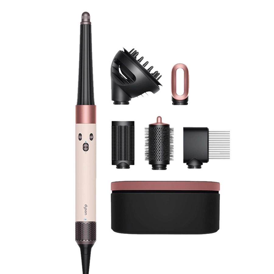 Стайлер для кучерявого волосся Dyson Airwrap i.d. Multi-Styler and Dryer Curly+Coily - Ceramic Pink/Rose Gold (601926-01) EU