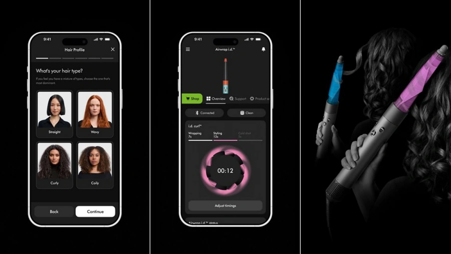 Стайлер для прямых и волнистых волос Dyson Airwrap i.d. Multi-Styler and Dryer Straight+Wavy - Ceramic Pink/Rose Gold (601848-01) EU