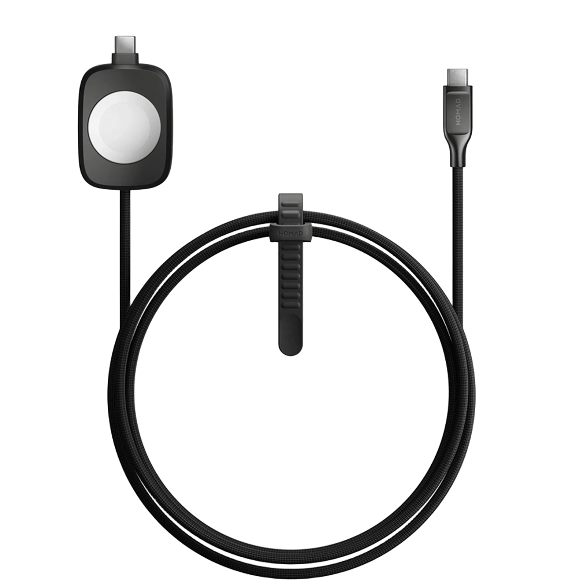 Универсальный кабель Nomad USB-C Kevlar Universal Cable для Apple Watch [1.5 m] - Carbide (NM014780858)