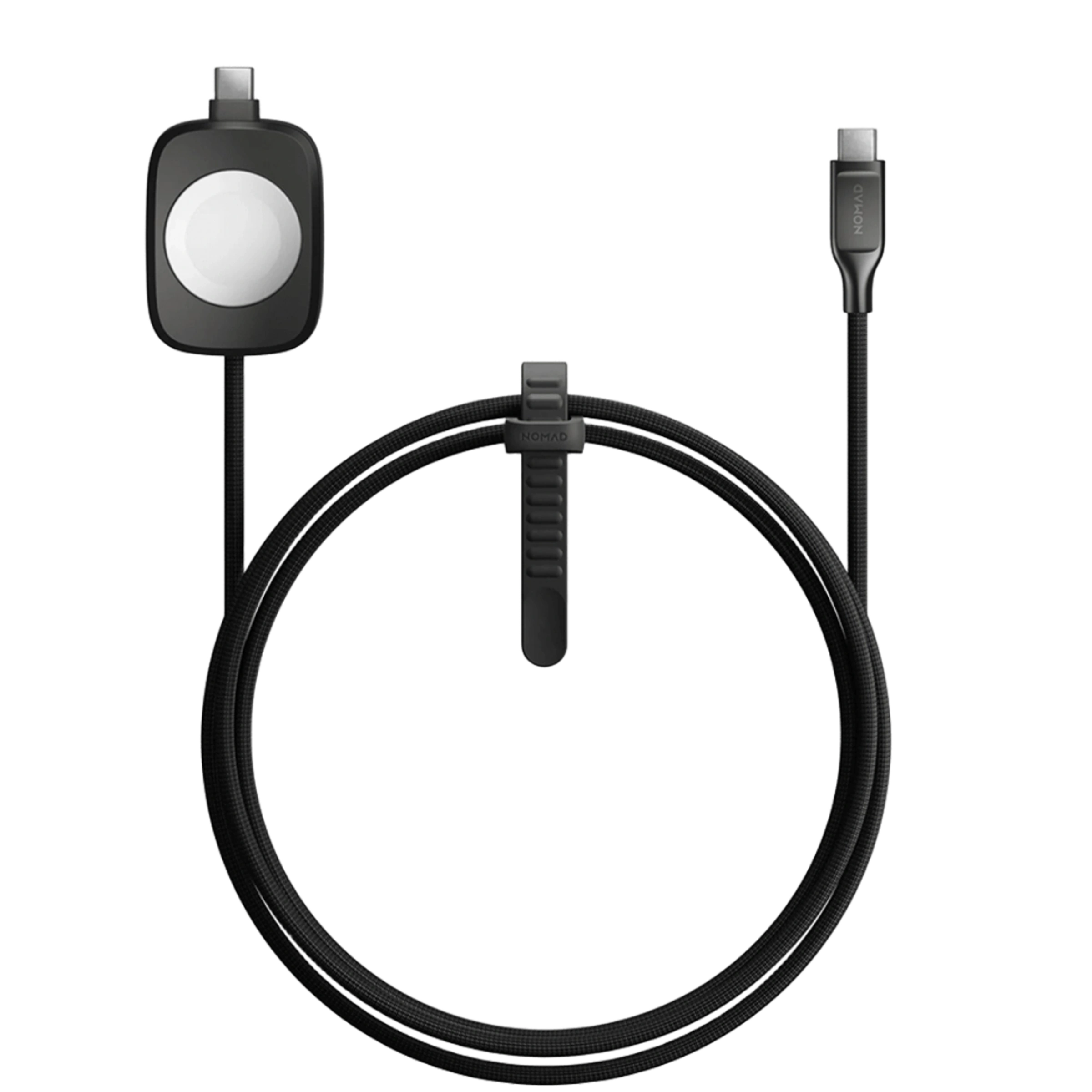 Универсальный кабель Nomad USB-C Kevlar Universal Cable для Apple Watch [1.5 m] - Carbide (NM014780858)