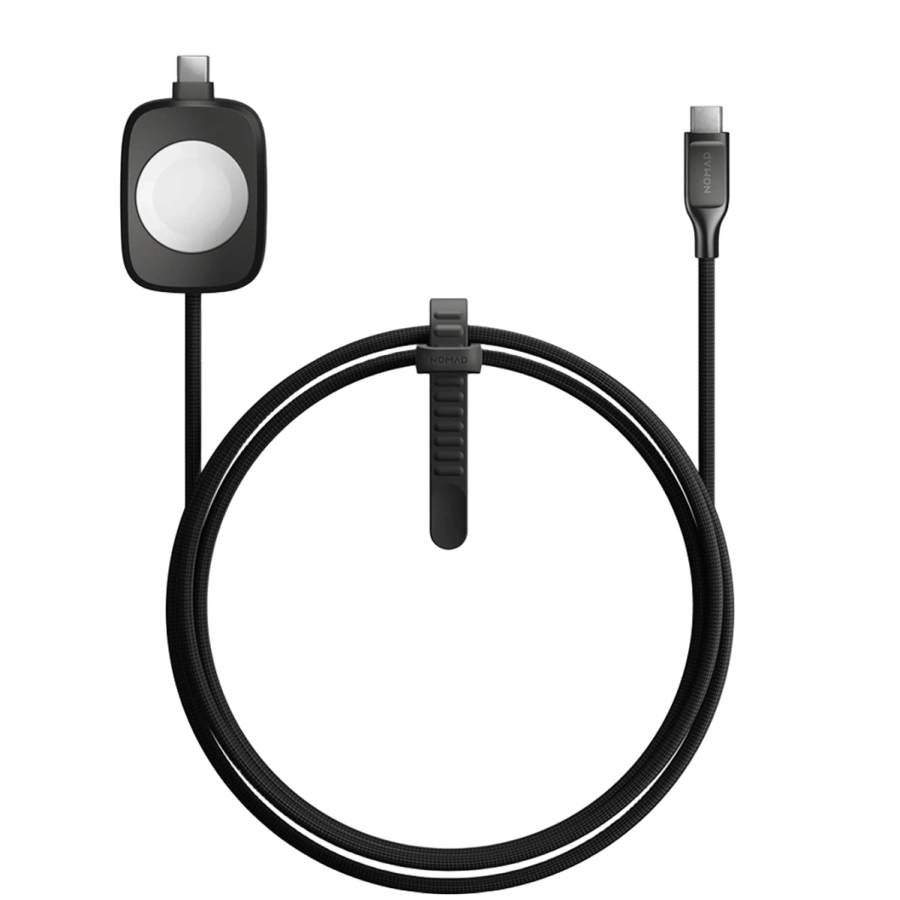 Універсальний кабель Nomad USB-C Kevlar Universal Cable for Apple Watch [1.5 m] - Carbide (NM014780858)