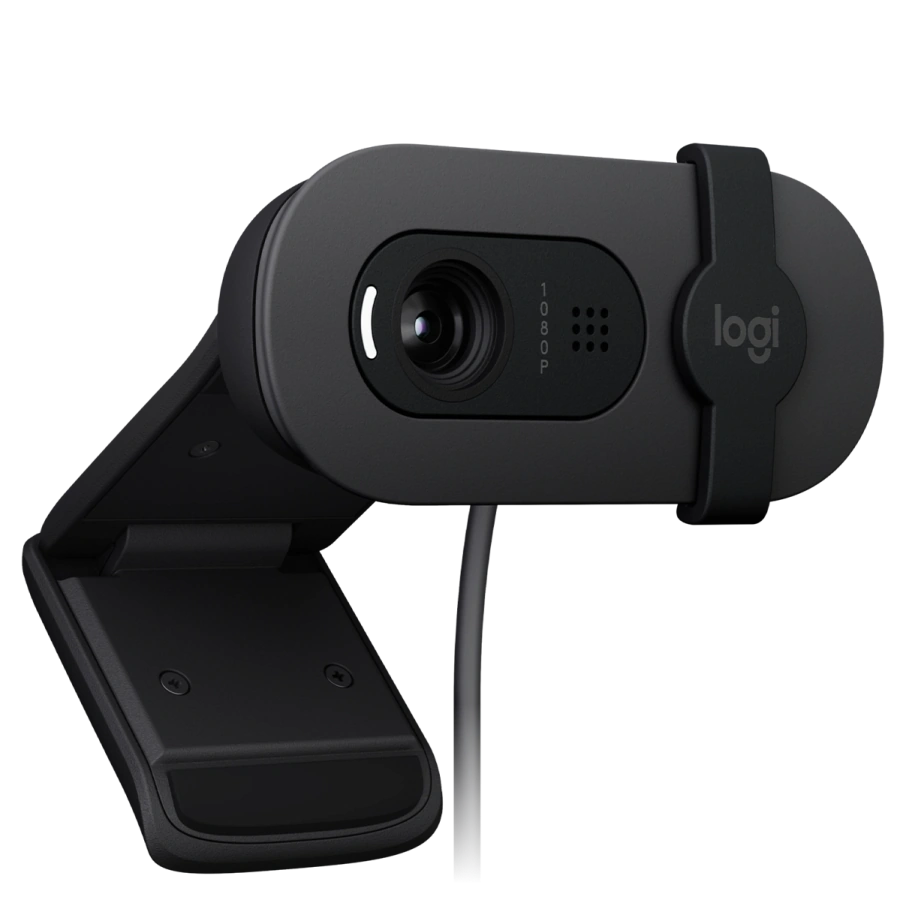 Веб-камера Logitech Brio 100 Full HD Webcam - Graphite (960-001585, 960-001587)
