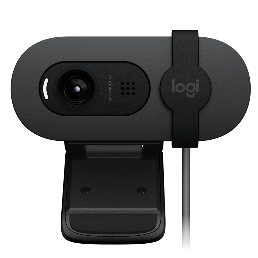 Веб-камера Logitech Brio 100 Full HD Webcam - Graphite (960-001585, 960-001587)