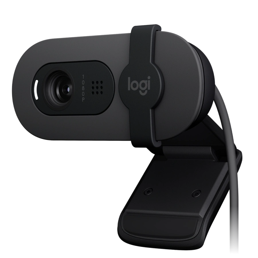 Веб-камера Logitech Brio 100 Full HD Webcam - Graphite (960-001585, 960-001587)