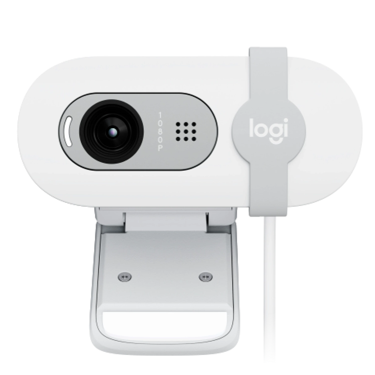 Веб-камера Logitech Brio 100 Full HD Webcam - Off White (960-001617)