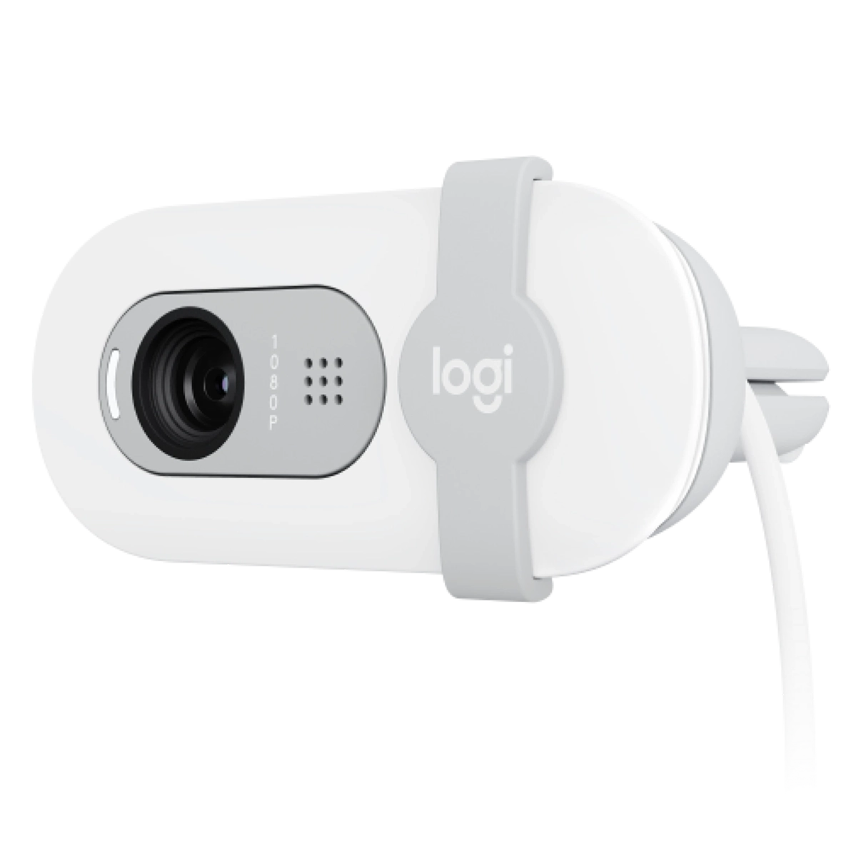 Веб-камера Logitech Brio 100 Full HD Webcam - Off White (960-001617)