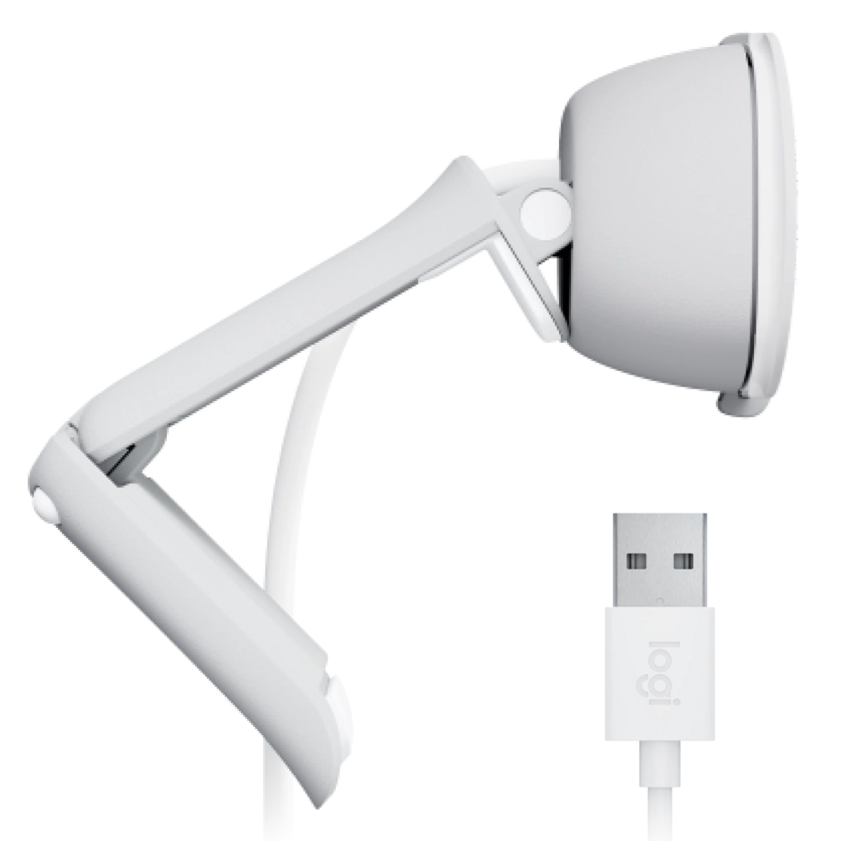 Веб-камера Logitech Brio 100 Full HD Webcam - Off White (960-001617)