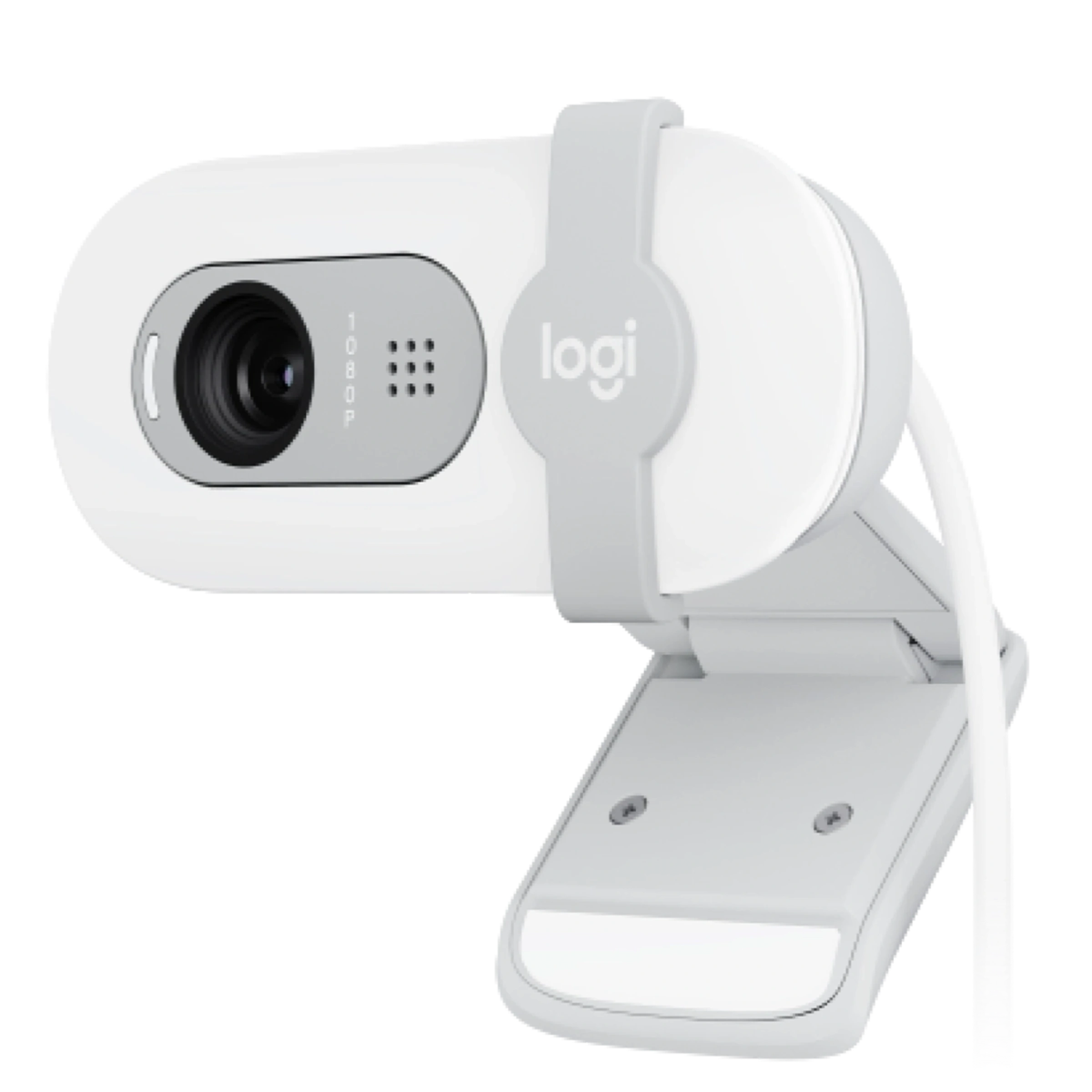 Веб-камера Logitech Brio 100 Full HD Webcam - Off White (960-001617)