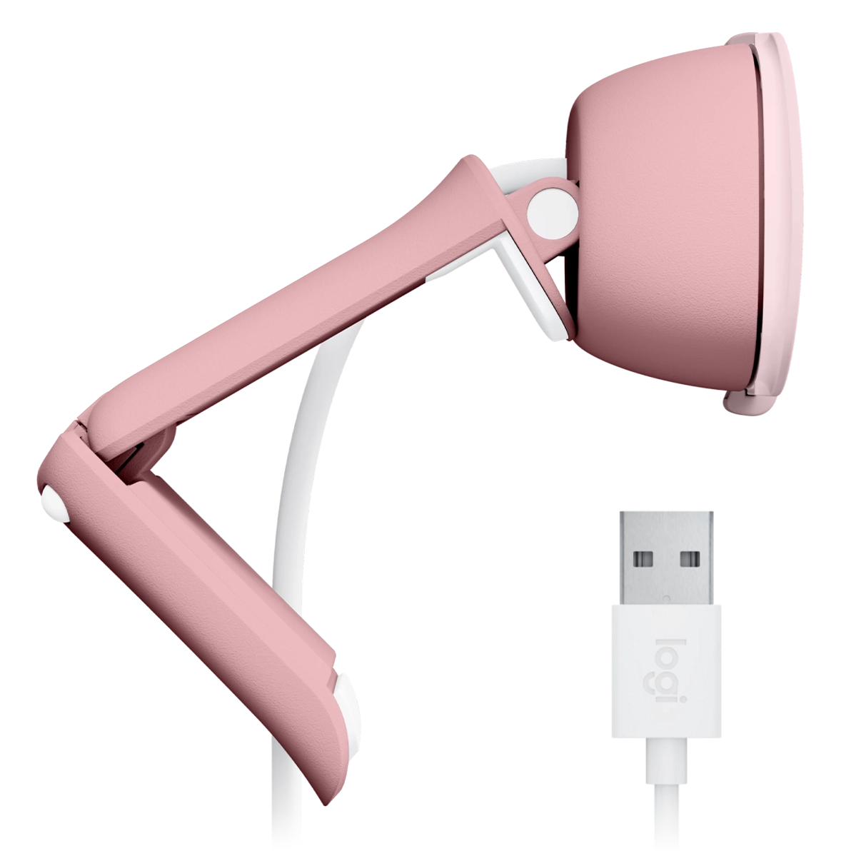 Веб-камера Logitech Brio 100 Full HD Webcam - Rose (960-001623)