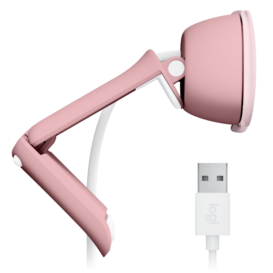 Веб-камера Logitech Brio 100 Full HD Webcam - Rose (960-001623)