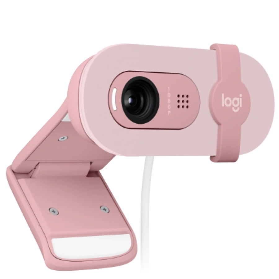 Веб-камера Logitech Brio 100 Full HD Webcam - Rose (960-001623)