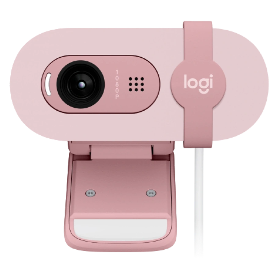 Веб-камера Logitech Brio 100 Full HD Webcam - Rose (960-001623)