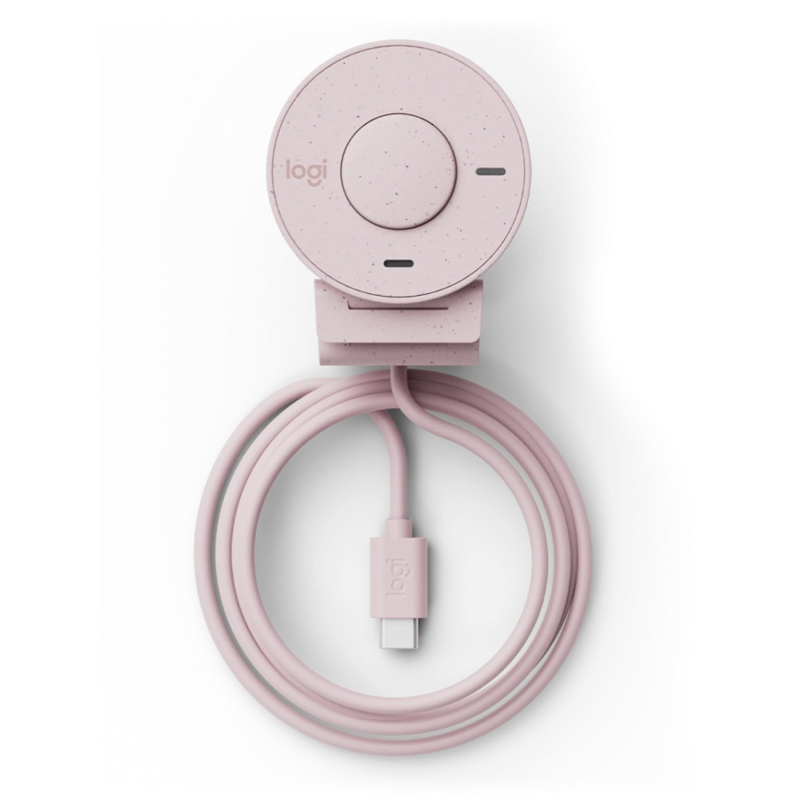 Веб-камера Logitech Brio 300 FHD - Rose (960-001448)