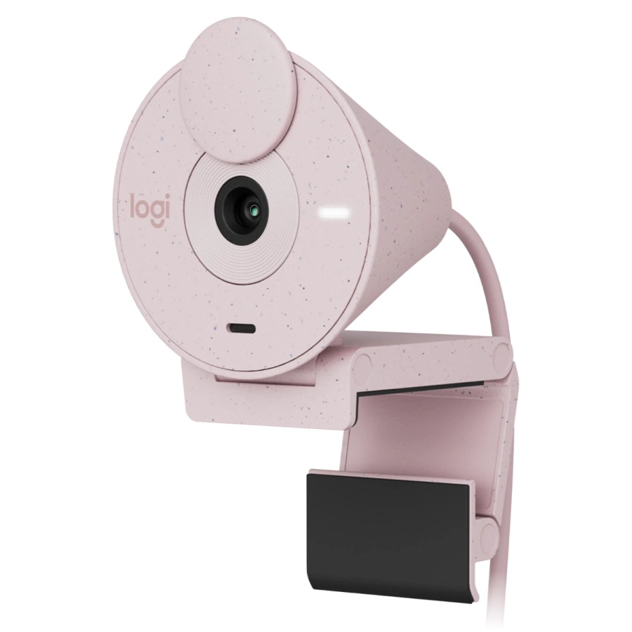 Веб-камера Logitech Brio 300 FHD - Rose (960-001448)