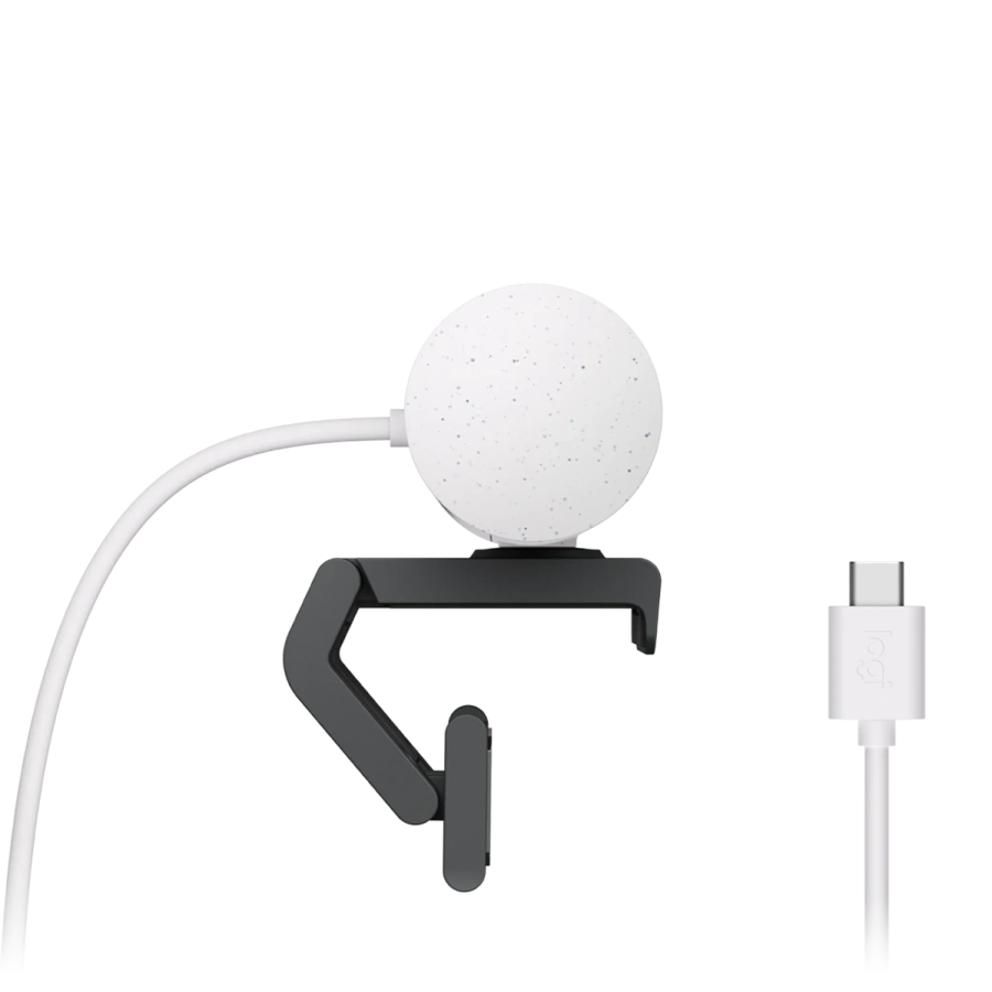 Веб-камера Logitech Brio 500 - Off White (960-001428)