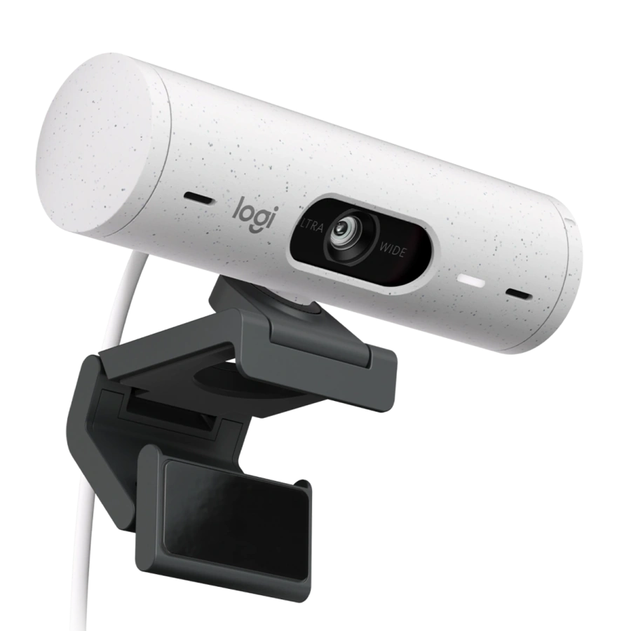 Веб-камера Logitech Brio 500 - Off White (960-001428)
