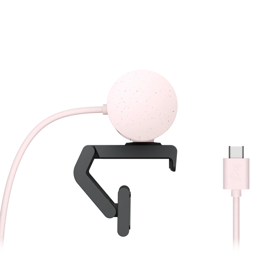 Веб-камера Logitech Brio 500 - Rose (960-001421)