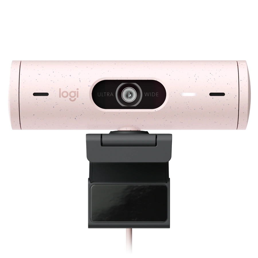 Веб-камера Logitech Brio 500 - Rose (960-001421)