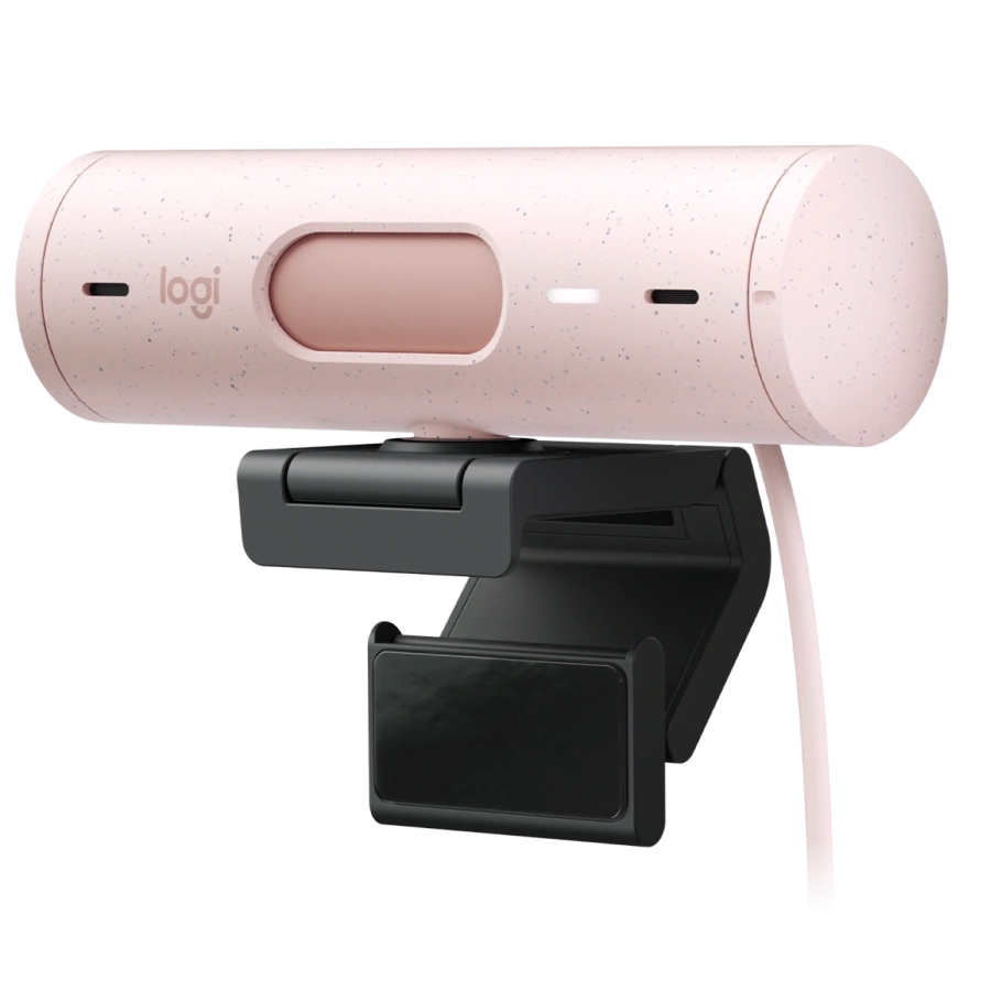 Веб-камера Logitech Brio 500 - Rose (960-001421)