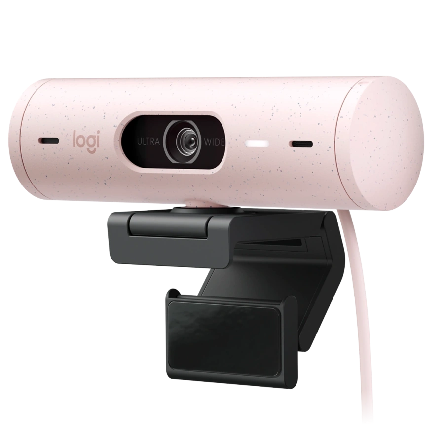 Веб-камера Logitech Brio 500 - Rose (960-001421)
