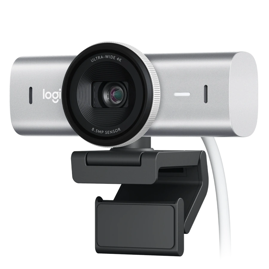Веб-камера Logitech MX Brio 4K - Pale Grey (960-001554, 960-001550)