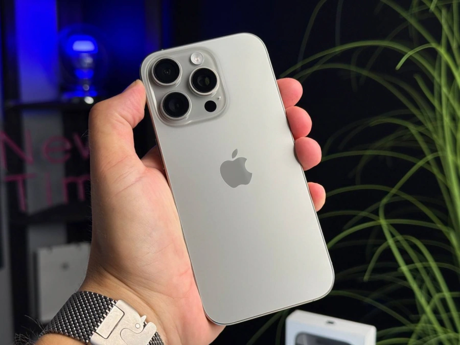 ВИТРИННЫЙ Apple iPhone 16 Pro 256GB Natural Titanium (MYNL3) | Состояние: идеальное | Аккумулятор: 100% (11 циклов) | Гарантия: 6 месяцев | Комплект: полный