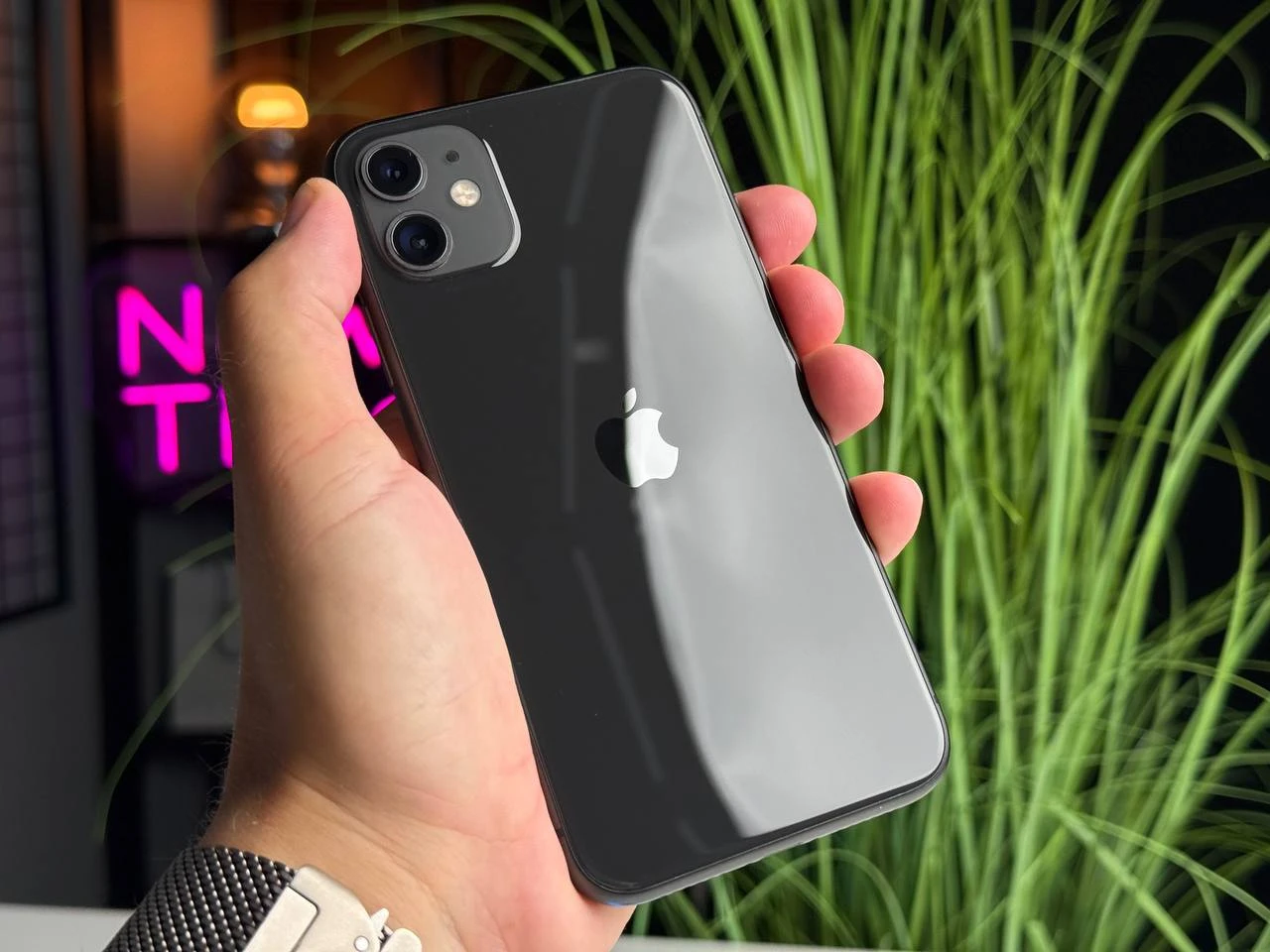 ВЖИВАНИЙ iPhone 11 128GB Black (MHCX3, MHDH3) | Стан: гарний, сліди використання | Акумулятор: 100% | Гарантія: 1 місяць | Комплект: повний