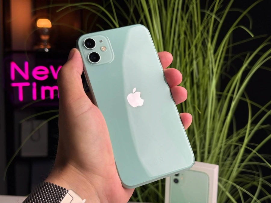 Б/У iPhone 11 128GB Green (MWLK2) | Состояние: хорошее | Аккумулятор: 100% | Гарантия: 1 месяц | Комплект: полный