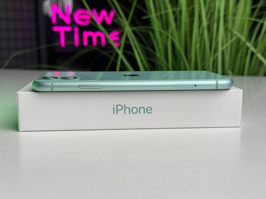 Б/У iPhone 11 128GB Green (MWLK2) | Состояние: хорошее | Аккумулятор: 100% | Гарантия: 1 месяц | Комплект: полный