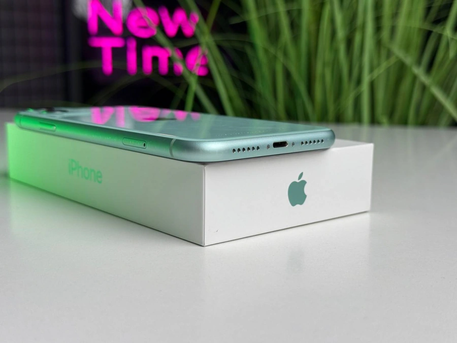 Б/У iPhone 11 128GB Green (MWLK2) | Состояние: хорошее | Аккумулятор: 100% | Гарантия: 1 месяц | Комплект: полный