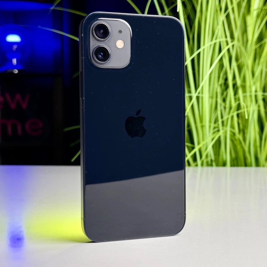 ВЖИВАНИЙ Apple iPhone 12 128GB Black (MGHC3, MGJA3) | Стан: задовільний | Акумулятор: 100% | Гарантія: 1 місяць | Комплект: iPhone, кабель