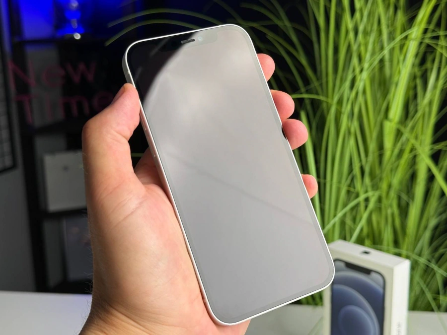 Б/У Apple iPhone 12 64GB White (MGH73, MGJ63) | Состояние: хорошее | Аккумулятор: 100% | Гарантия: 1 месяц | Комплект: полный