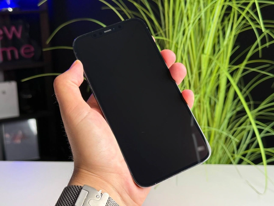 ВЖИВАНИЙ Apple iPhone 12 Pro Max 256GB Pacific Blue (MGCN3, MGDF3) | Стан: гарний (мінялось скло) | Акумулятор: 100% | Гарантія: 1 місяць | Комплект: iPhone, кабель