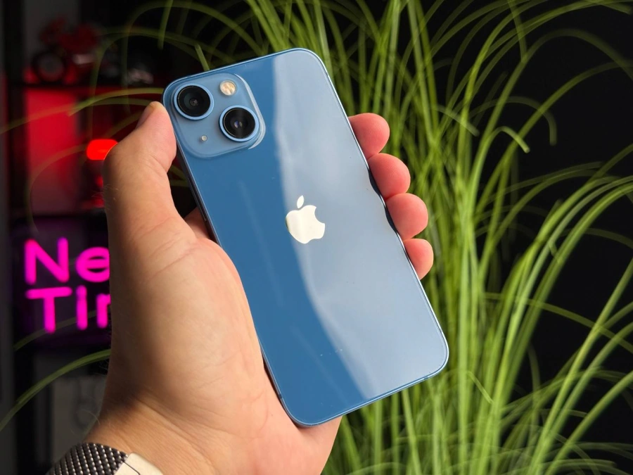 ВЖИВАНИЙ iPhone 13 Mini 128GB Blue (MLHR3, MLK43) | Стан: гарний | Акумулятор: 100% | Гарантія: 1 місяць | Комплект: кабель
