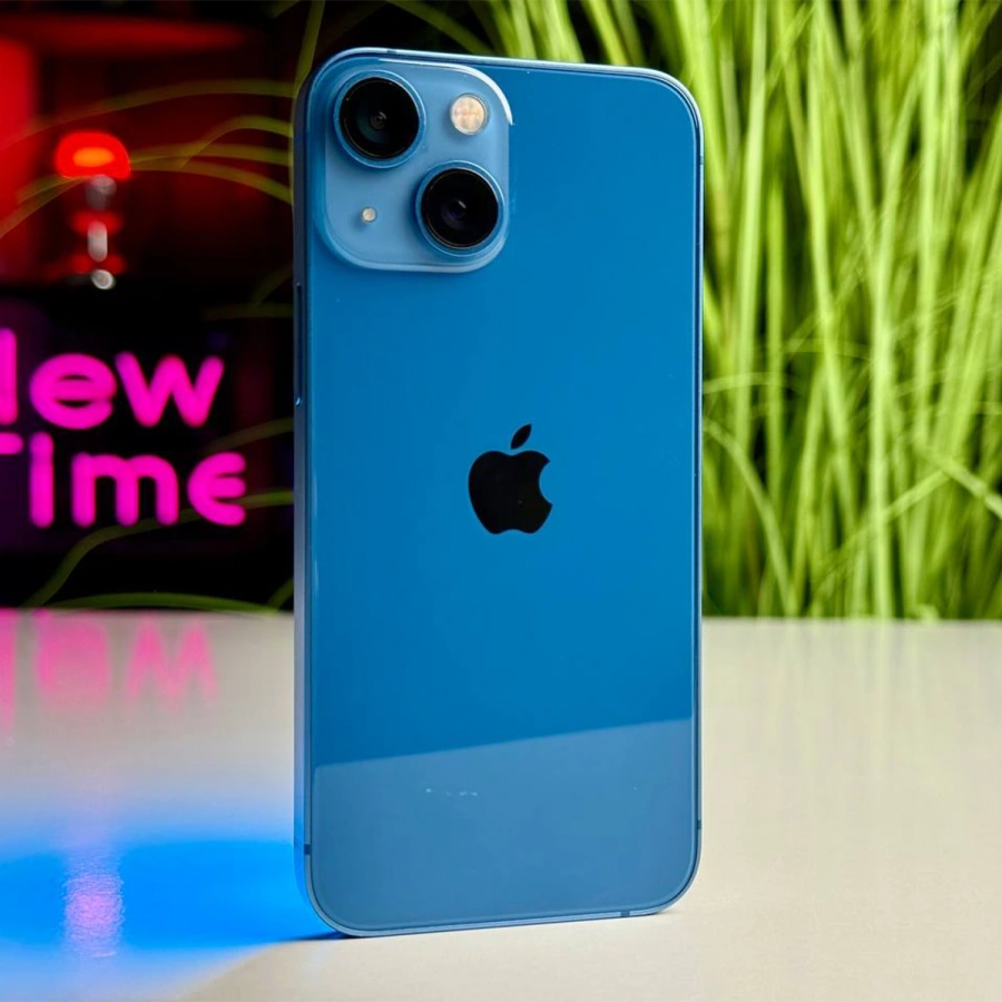 ВЖИВАНИЙ iPhone 13 Mini 128GB Blue (MLHR3, MLK43) | Стан: гарний | Акумулятор: 100% | Гарантія: 1 місяць | Комплект: кабель