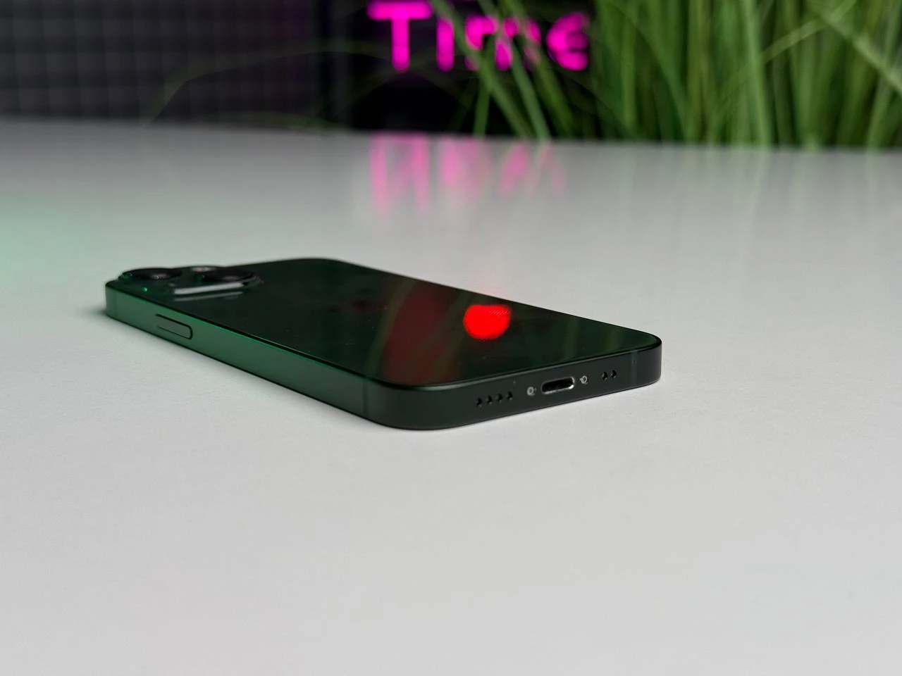 Б/У iPhone 13 Mini 128GB Green (MNF83, MNFF3) | Состояние: хорошее | Аккумулятор: 100% | Гарантия: 1 месяц | Комплект: кабель