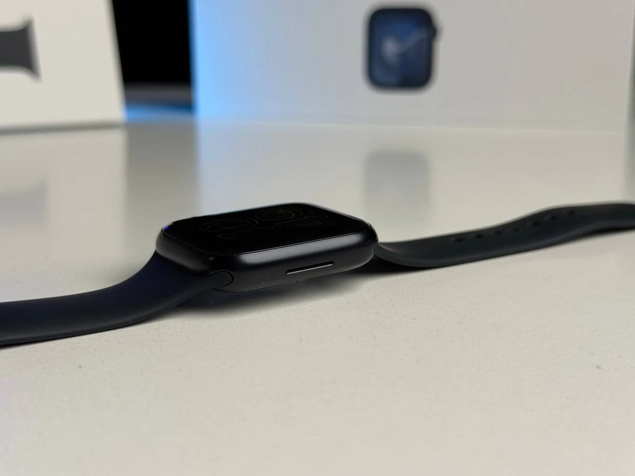 ВЖИВАНИЙ Apple Watch Series 9 GPS 45mm Midnight Aluminum Case with Midnight Sport Band - S/M (MR993) | Стан: гарний | Акумулятор: 91% | Гарантія: 1 місяць | Комплект: повний