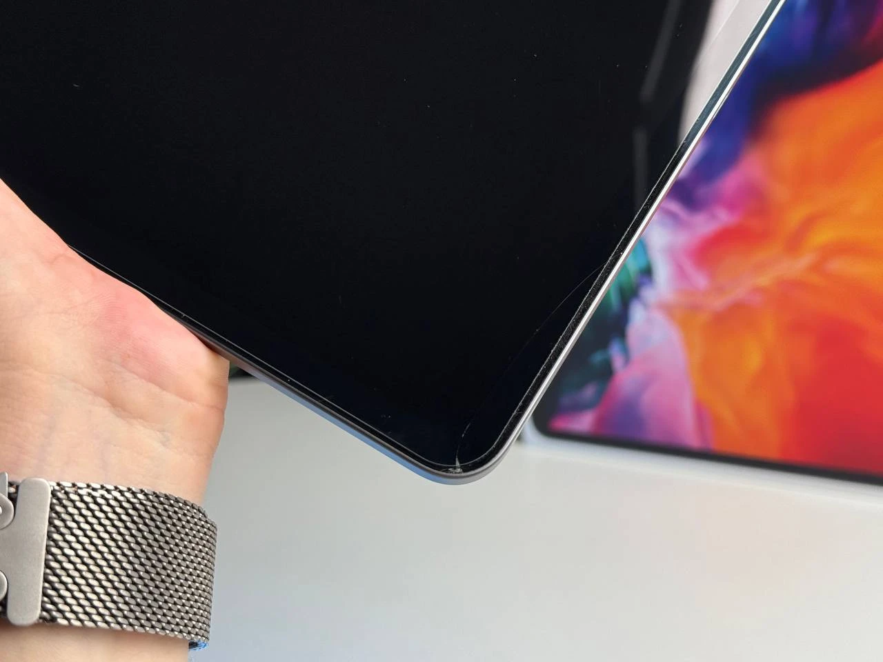 ВЖИВАНИЙ iPad Pro 12.9 2020 Wi-Fi 256GB Space Gray (MXAT2) | Стан: задовільний, пошкоджено скло дисплею | Акумулятор: 79% | Гарантія: 1 місяць | Комплект: повний