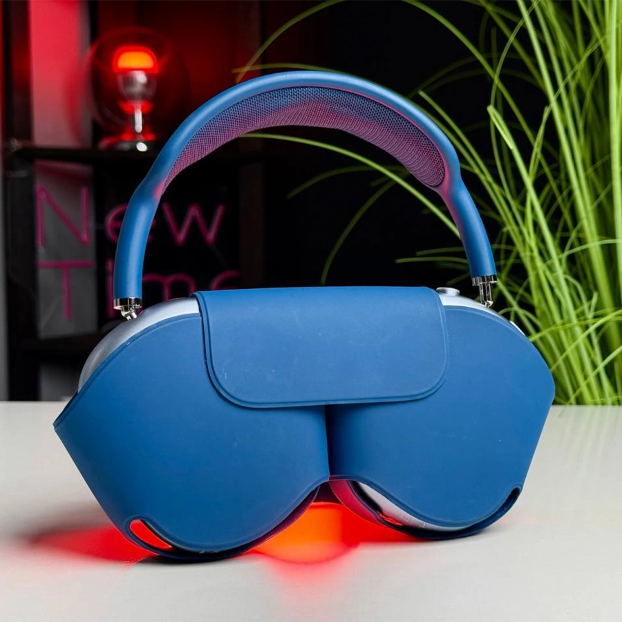 ВЖИВАНІ AirPods Max Sky Blue (MGYL3) | Стан: задовільний | Гарантія: 1 місяць | Комплект: AirPods