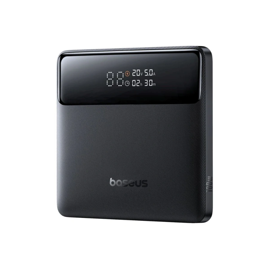 Зовнішній акумулятор Baseus Blade Power Digital Display Fast Charging Power Bank HD Edition 20000mAh 100W - Black (PPBL000301)