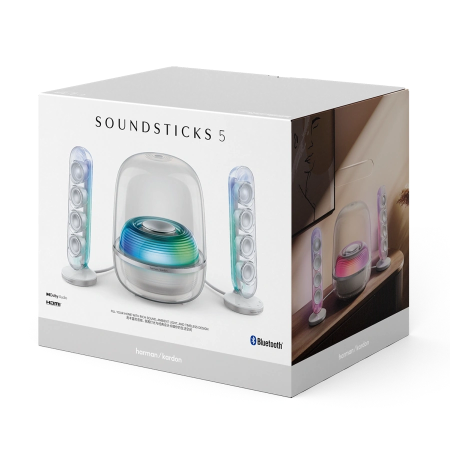 Акустична система Harman Kardon SoundSticks 5 - White (HKSOUNDSTK5WEP)